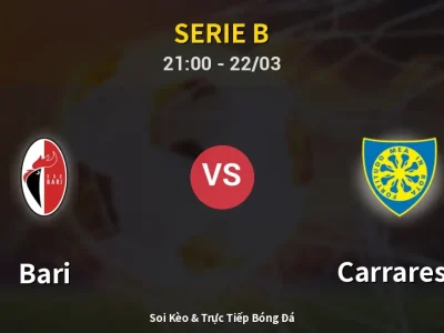 Soi Kèo Bari vs Carrarese – 21:00 22/03 | Nhận Định, Dự Đoán Tỷ Số