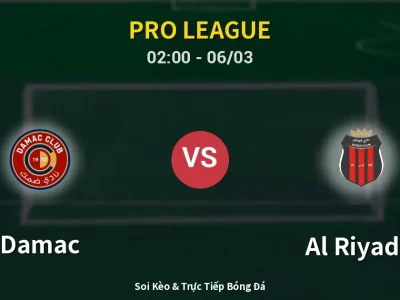 Kết Quả: Damac 3-0 Al Riyadh – Highlight & Bàn Thắng | Pro League
