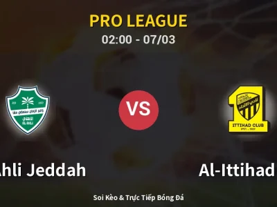 Kết Quả: Al-Ahli Jeddah 3-1 Al-Ittihad FC – Highlight & Bàn Thắng | Pro League