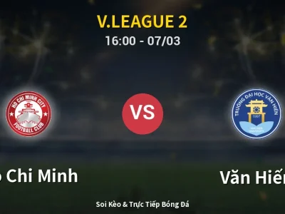 Kết Quả: Ho Chi Minh 0-0 Văn Hiến – Highlight & Bàn Thắng | V.League 2