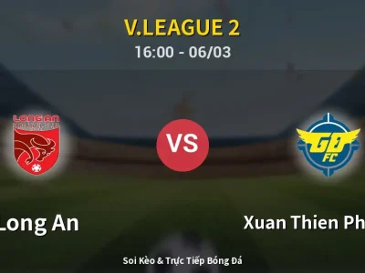 Kết Quả: Long An 1-2 Xuan Thien Phu Tho – Highlight & Bàn Thắng | V.League 2