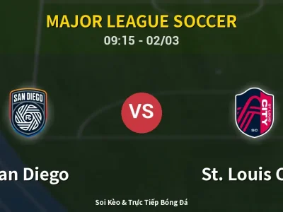 🔴 Trực Tiếp: San Diego 2-0 St. Louis City – Link Xem Major League Soccer (Full HD)