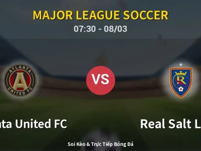 Kết Quả: Atlanta United FC 2-3 Real Salt Lake – Highlight & Bàn Thắng | Major League Soccer
