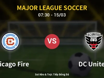 Kết Quả: Chicago Fire 1-2 DC United – Highlight & Bàn Thắng | Major League Soccer