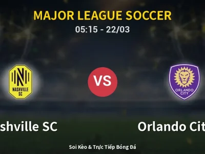 Kết Quả: Nashville SC 5-0 Orlando City SC – Highlight & Bàn Thắng | Major League Soccer