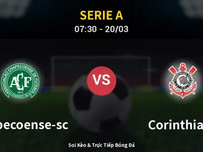 Kết Quả: Chapecoense-sc 0-0 Corinthians – Highlight & Bàn Thắng | Serie A