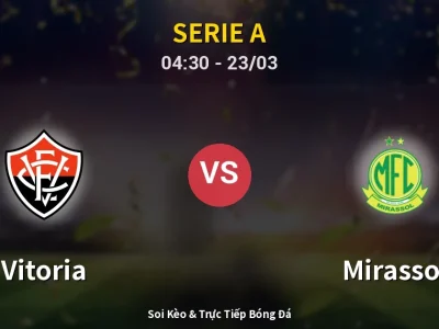 Kết Quả: Vitoria 1-0 Mirassol – Highlight & Bàn Thắng | Serie A