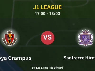 Soi Kèo Nagoya Grampus vs Sanfrecce Hiroshima – 17:00 18/03 | Nhận Định, Dự Đoán Tỷ Số