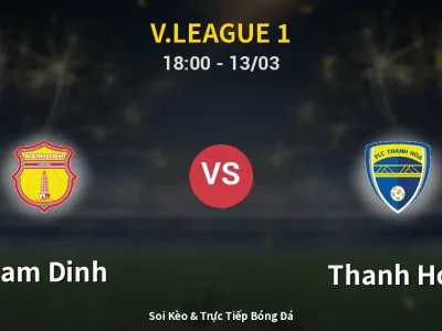 Kết Quả: Nam Dinh 1-0 Thanh Hóa – Highlight & Bàn Thắng | V.League 1