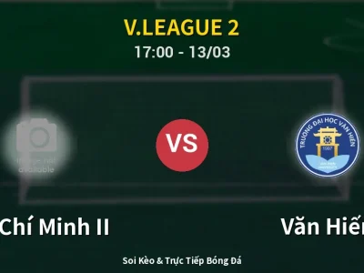 Soi Kèo Hồ Chí Minh II vs Văn Hiến – 17:00 13/03 | Nhận Định, Dự Đoán Tỷ Số