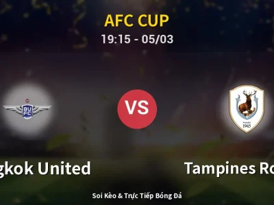 Kết Quả: Bangkok United 2-1 Tampines Rovers – Highlight & Bàn Thắng | AFC Cup