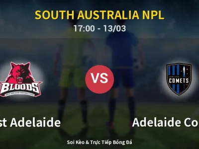 Kết Quả: West Adelaide 3-0 Adelaide Comets – Highlight & Bàn Thắng | South Australia NPL