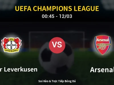 Kết Quả: Bayer Leverkusen 1-1 Arsenal – Highlight & Bàn Thắng | UEFA Champions League