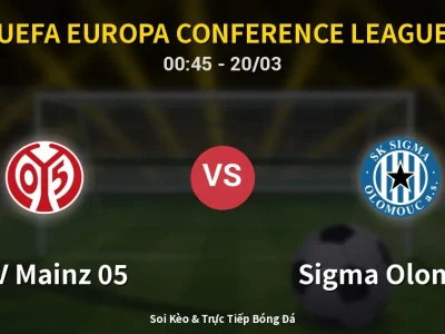 Kết Quả: FSV Mainz 05 2-0 Sigma Olomouc – Highlight & Bàn Thắng | UEFA Europa Conference League