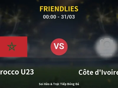 Soi Kèo Morocco U23 vs Côte d’Ivoire U20 – 00:00 31/03 | Nhận Định, Dự Đoán Tỷ Số