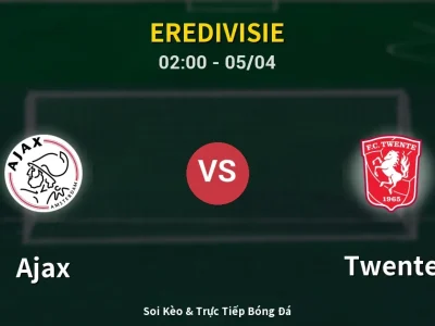 Kết Quả: Ajax 1-2 Twente – Highlight & Bàn Thắng | Eredivisie