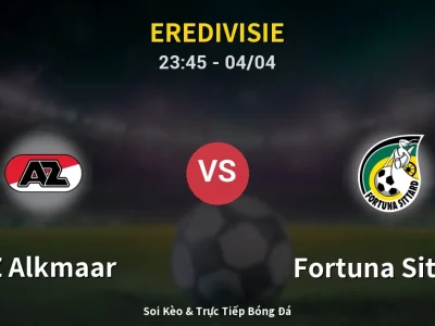 Soi Kèo AZ Alkmaar vs Fortuna Sittard – 23:45 04/04 | Nhận Định, Dự Đoán Tỷ Số