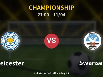 Soi Kèo Leicester vs Swansea – 21:00 11/04 | Nhận Định, Dự Đoán Tỷ Số