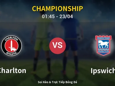 Kết Quả: Charlton 1-2 Ipswich – Highlight & Bàn Thắng | Championship