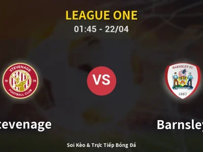 Kết Quả: Stevenage 1-0 Barnsley – Highlight & Bàn Thắng | League One