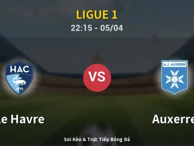 Soi Kèo Le Havre vs Auxerre – 22:15 05/04 | Nhận Định, Dự Đoán Tỷ Số