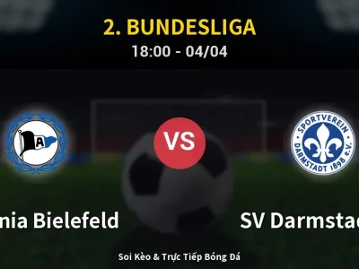 Soi Kèo Arminia Bielefeld vs SV Darmstadt 98 – 18:00 04/04 | Nhận Định, Dự Đoán Tỷ Số