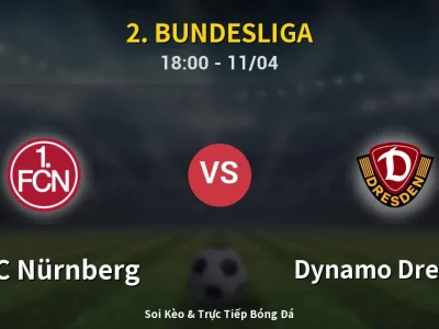 Soi Kèo 1. FC Nürnberg vs Dynamo Dresden – 18:00 11/04 | Nhận Định, Dự Đoán Tỷ Số