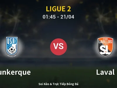 Kết Quả: Dunkerque 0-2 Laval – Highlight & Bàn Thắng | Ligue 2
