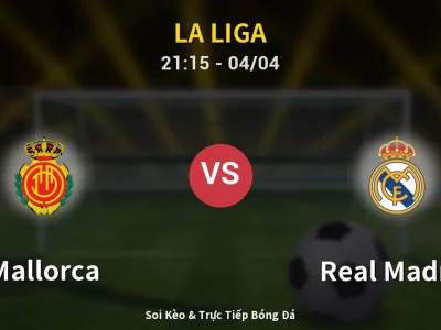 Soi Kèo Mallorca vs Real Madrid – 21:15 04/04 | Nhận Định, Dự Đoán Tỷ Số