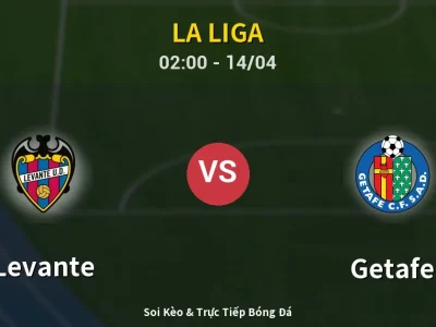 Kết Quả: Levante 1-0 Getafe – Highlight & Bàn Thắng | La Liga