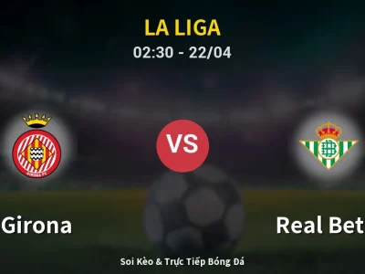 Kết Quả: Girona 2-3 Real Betis – Highlight & Bàn Thắng | La Liga