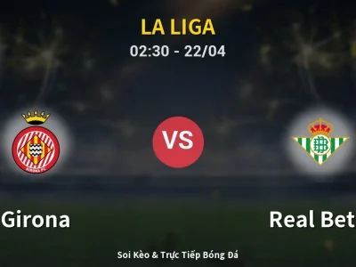 Kết Quả: Girona 2-3 Real Betis – Highlight & Bàn Thắng | La Liga