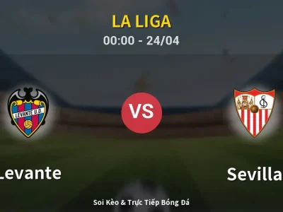 Kết Quả: Levante 2-0 Sevilla – Highlight & Bàn Thắng | La Liga