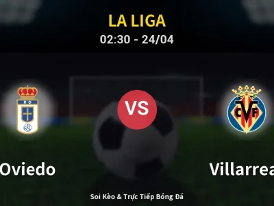 Kết Quả: Oviedo 1-1 Villarreal – Highlight & Bàn Thắng | La Liga