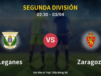 Kết Quả: Leganes 1-1 Zaragoza – Highlight & Bàn Thắng | Segunda División