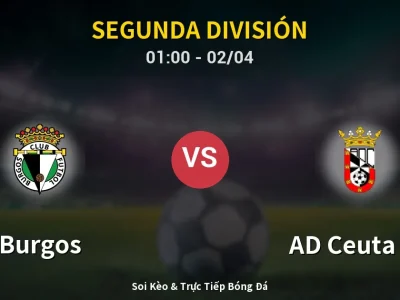 Kết Quả: Burgos 1-1 AD Ceuta FC – Highlight & Bàn Thắng | Segunda División