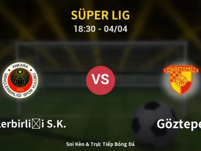 Soi Kèo Gençlerbirliği S.K. vs Göztepe – 18:30 04/04 | Nhận Định, Dự Đoán Tỷ Số