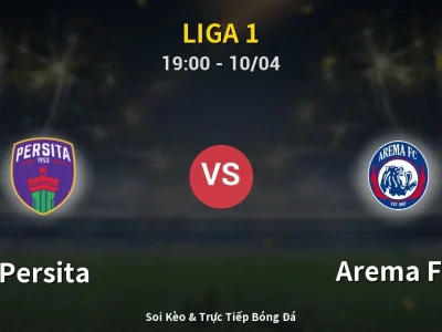 Kết Quả: Persita 0-1 Arema FC – Highlight & Bàn Thắng | Liga 1