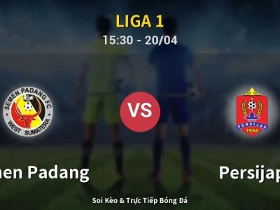 Kết Quả: Semen Padang 0-2 Persijap – Highlight & Bàn Thắng | Liga 1