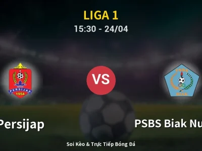 Kết Quả: Persijap 2-0 PSBS Biak Numfor – Highlight & Bàn Thắng | Liga 1
