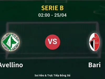 Soi Kèo Avellino vs Bari – 02:00 25/04 | Nhận Định, Dự Đoán Tỷ Số