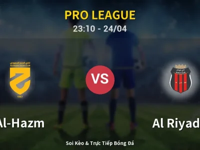 Soi Kèo Al-Hazm vs Al Riyadh – 23:10 24/04 | Nhận Định, Dự Đoán Tỷ Số