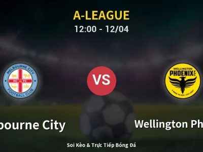 Soi Kèo Melbourne City vs Wellington Phoenix – 12:00 12/04 | Nhận Định, Dự Đoán Tỷ Số