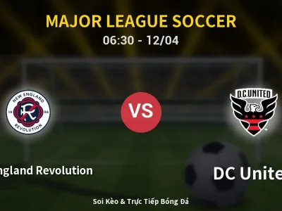 Kết Quả: New England Revolution 1-0 DC United – Highlight & Bàn Thắng | Major League Soccer