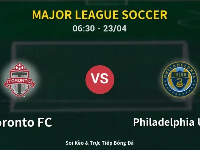 Kết Quả: Toronto FC 3-3 Philadelphia Union – Highlight & Bàn Thắng | Major League Soccer