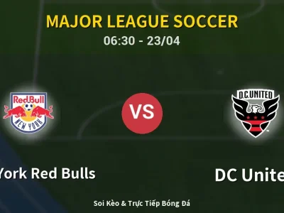 Kết Quả: New York Red Bulls 4-4 DC United – Highlight & Bàn Thắng | Major League Soccer