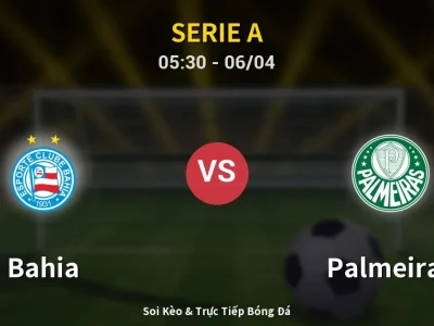 Kết Quả: Bahia 1-2 Palmeiras – Highlight & Bàn Thắng | Serie A