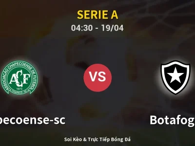 Kết Quả: Chapecoense-sc 1-4 Botafogo – Highlight & Bàn Thắng | Serie A