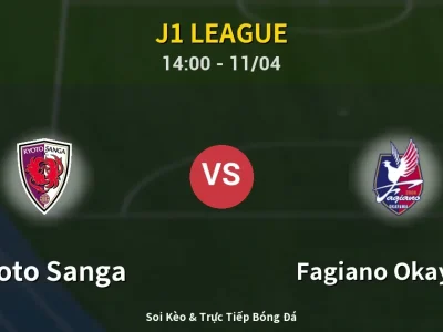 Soi Kèo Kyoto Sanga vs Fagiano Okayama – 14:00 11/04 | Nhận Định, Dự Đoán Tỷ Số