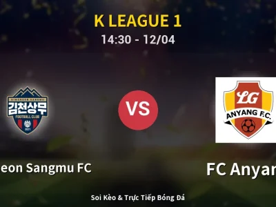 Kết Quả: Gimcheon Sangmu FC 1-1 FC Anyang – Highlight & Bàn Thắng | K League 1